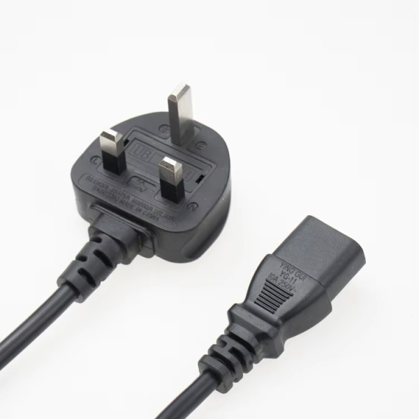 UK Power Cord Laptop Power Cord Cable C19 To C13 3 Pin UK AC Power Supply Cord - 图片 2