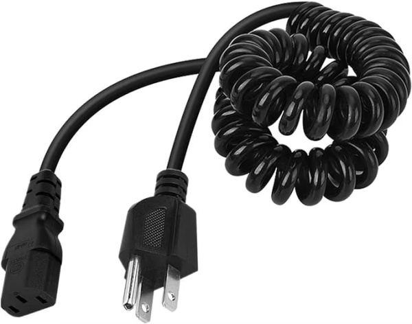 EU Standard C13 Spring Loaded Power Cord Retractable Power Cable for Small Appliance - 图片 4