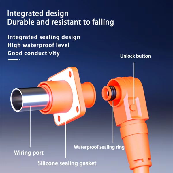 International Safety Standard Amphenol Phenix Energy Storage Big Power Pack Connector Cable Use On Solar House