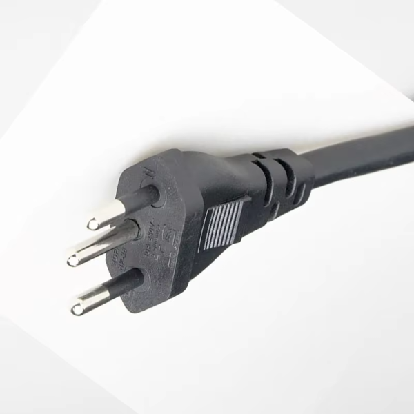 Wholesale Customized Length Brazil Power Cord BRA Plug IEC C7 Power Extension Cable for Household Appliances - 图片 2