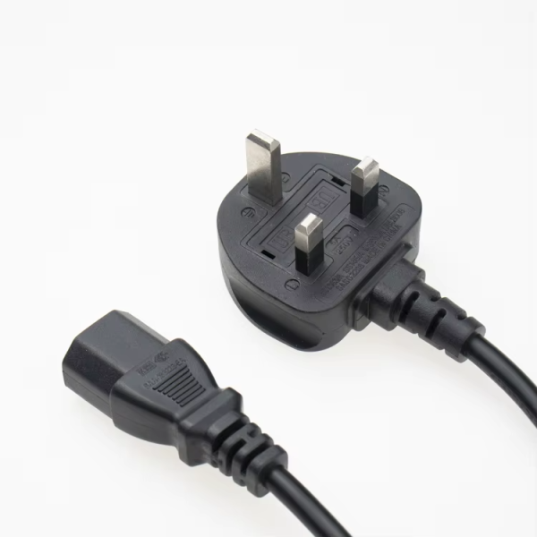 UK Power Cord Laptop Power Cord Cable C19 To C13 3 Pin UK AC Power Supply Cord - 图片 3