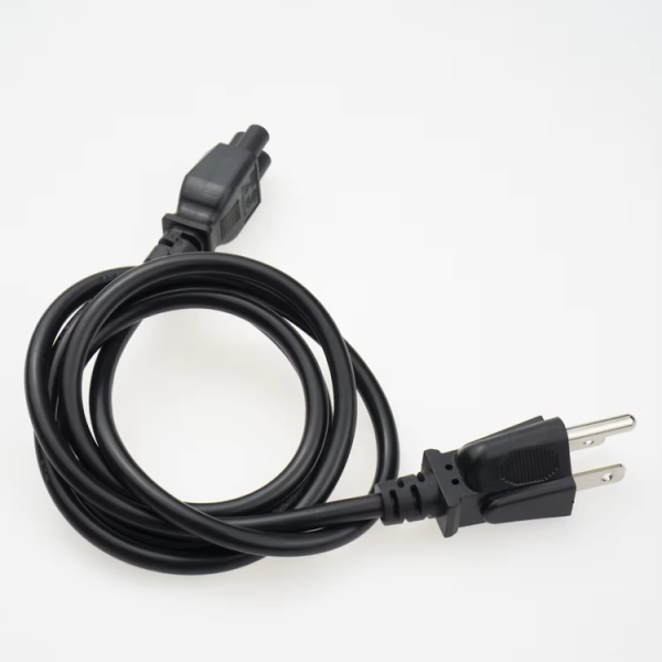 Good Quality 3 Pin PC Cable US Power Cord PVC Power Cords For Computer USA 3Pin 13A AC Cords - 图片 3