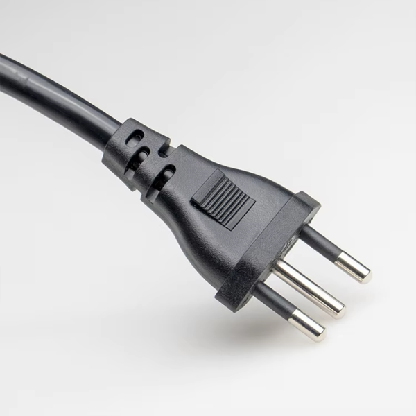 Brazil Power Cord 3 Pin 20A AC Power Extension Cable Cord To C13 for computer 3 Meter - 图片 4