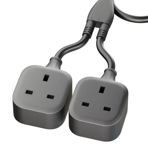 Non Rewireable UK Extension Socket With Gourd Shape And Square Shape End UK Extension Cord - 图片 4