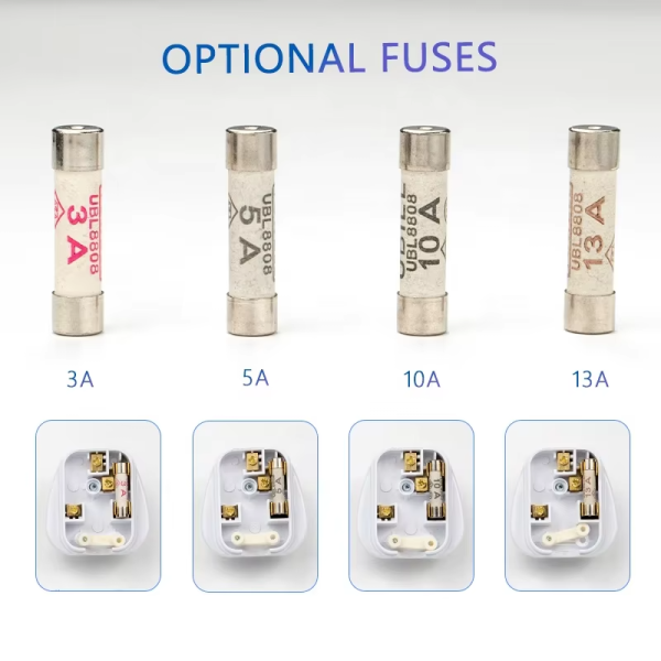 BS1363 UK Plug Top With ASTA mark BS certificate Type-G 3 Pins Britain wireable Plug Connector kitemarks For Saudi Arabia - 图片 4