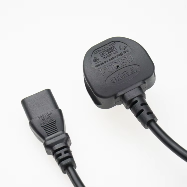 UK Power Cord Laptop Power Cord Cable C19 To C13 3 Pin UK AC Power Supply Cord - 图片 5