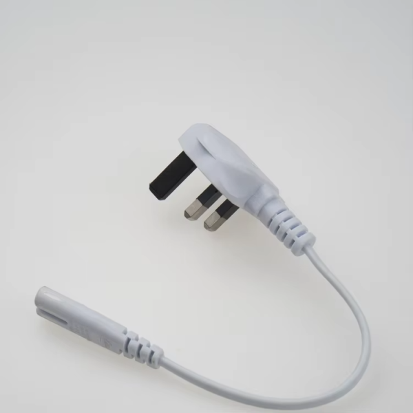 High Quality 3 Pin UK Plug Power Cable Three-Pin British Standard AC Power Cord For Computer - 图片 5