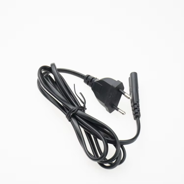 Factory Price European Standard Power Cord 2 Pin Prong CEE Eu Plug VDE Certificate Power Cord - 图片 5