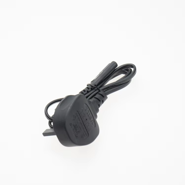 UK BS Standard 3 Pin Plug British Power Cord C7 Extension Cord with Plug - 图片 5